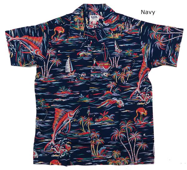 フェローズ Pherrow's 半袖 ハワイアンシャツ レーヨン アロハ