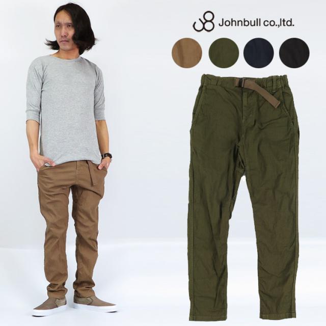 ジョンブル JOHNBULL クライミングパンツ イージーパンツ リネン コットン jb21146