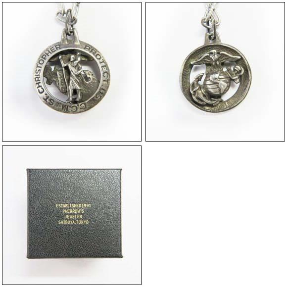 フェローズ Pherrows ペンダント シルバー925 U.S.M.C PENDANT pr-usmc-pendant_1