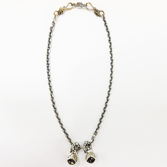 GANGSTERVILLE ギャングスタービル GALCIA ガルシア DICE NECKLESS ダイス ネックレス シルバー925 ブラス 真鍮  ペンダント チェーン ｜au PAY マーケット