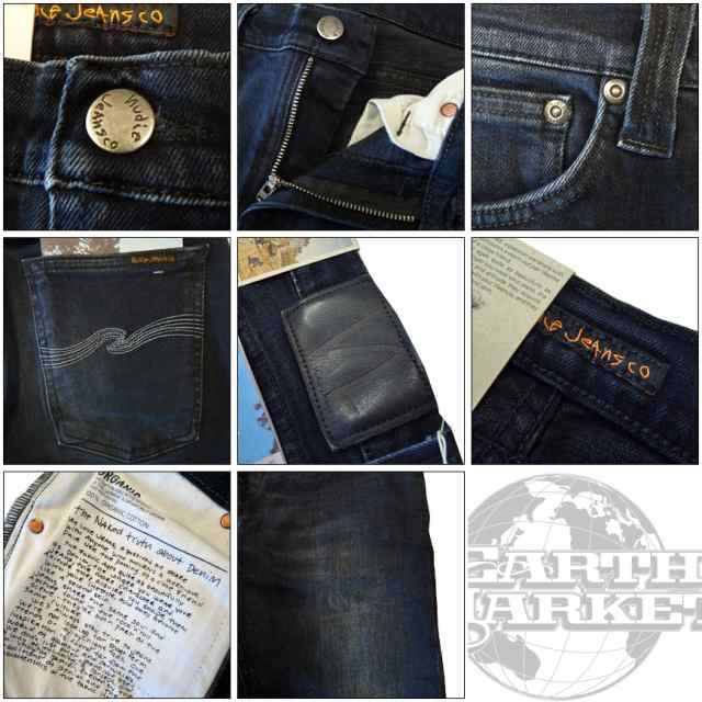 ヌーディージーンズ NUDIE JEANS TUBE TOM チューブトム スリム ストレート ジーンズ ORG. BLACK CARBON 39161-1083