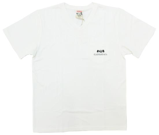 Glad Hand グラッドハンド 半袖 Vネック ポケット Tシャツ ロゴプリント Gh 19 Ms 02 の通販はau Pay マーケット アースマーケット