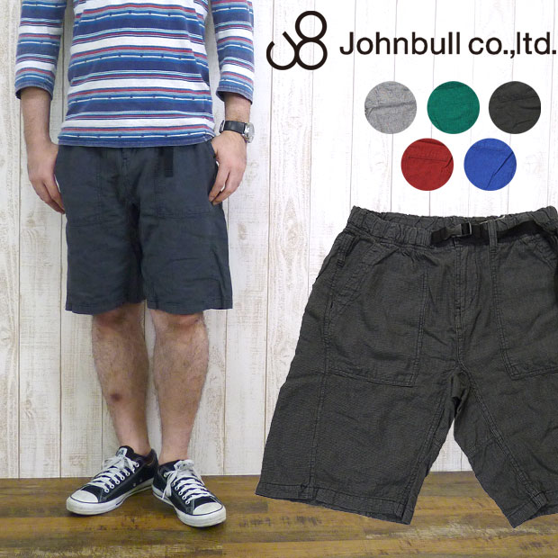 ジョンブル JOHNBULL 千鳥格子ヘンプクライミングショートパンツ（ショーツ・ハーフパンツ）の通販は