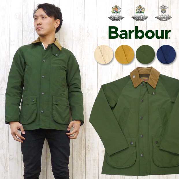 バブアー Barbour ジャケット コート ビデイル スプリング BEDALE JACKET SLIM overdyed ノンオイルドクロス 60 40 bbr40255