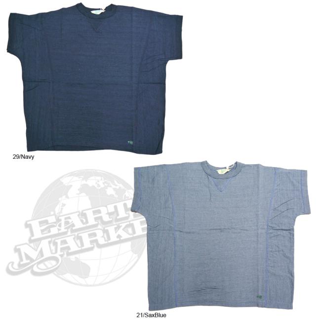 nrab BARNS Tシャツ プルオーバー カットソー 半袖 ワイド ビック サイズ フォギー 切り替え レディース nb-3311_1