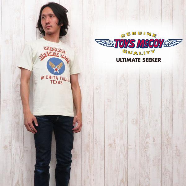トイズマッコイ TOYS McCOY Tシャツ 半袖 ミリタリー TEE SHEPPARD AFB “A.T.C.” tmc1625