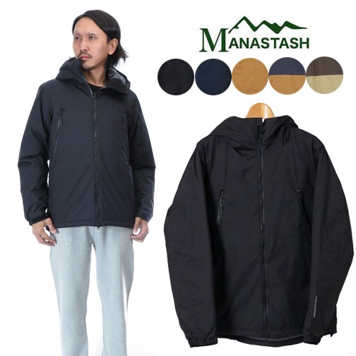 送料無料 MANASTASH マナスタッシュ プリマロフト 中綿 ナイロンジャケット アウター PRIMALOFT 2.5LAYER P-100 JKT mana7172036の通販は 20,790円