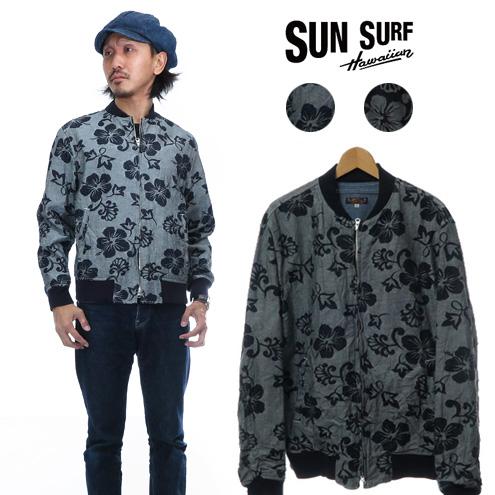 サンサーフ SUN SURF HIBISCUS ジャケット 総柄 ジャガード フルジップ アウター ライトゾーン ss14022の通販は