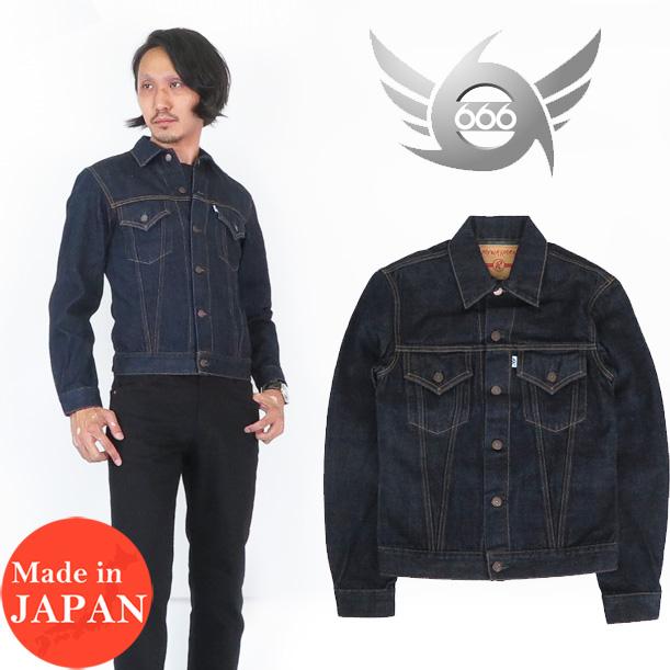 666 MYWAYMAN デニムジャケット インディゴ Gジャン JEAN JACKET トリプルシックス マイウェイマン  myj007