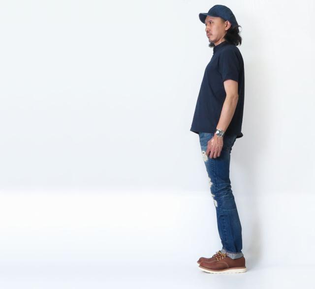 シュガーケーン SUGAR CANE スリム フィット ジーンズ 砂糖黍デニム LONE STARジーンズ リメイク加工 リペア モデル 10 Year Aged 14oz 14オンス sc41501r_5