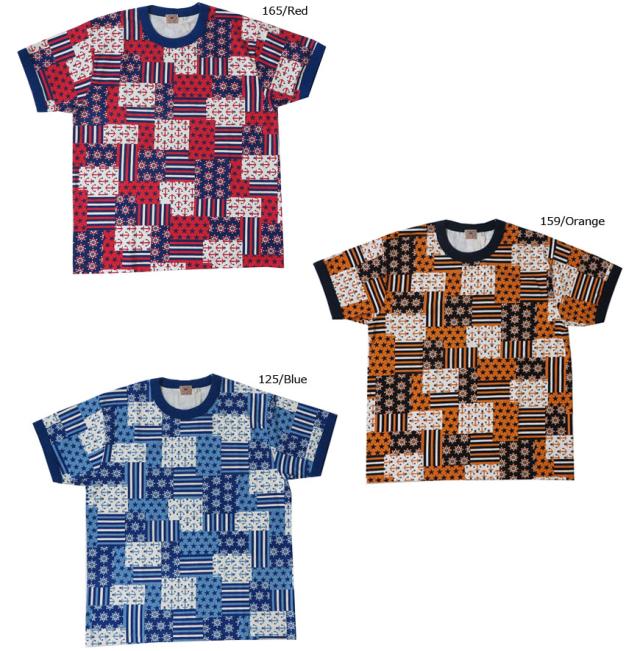 シュガーケーン SUGAR CANE マリンモチーフ リンガー Tシャツ 半袖  sc78039_1