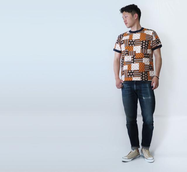 シュガーケーン SUGAR CANE マリンモチーフ リンガー Tシャツ 半袖  sc78039_3