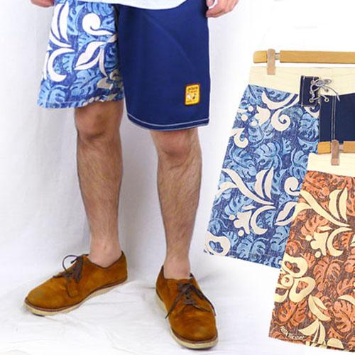 John Severson ジョンセバーソン 切替しサーフショートパンツ ハワイアンの通販は