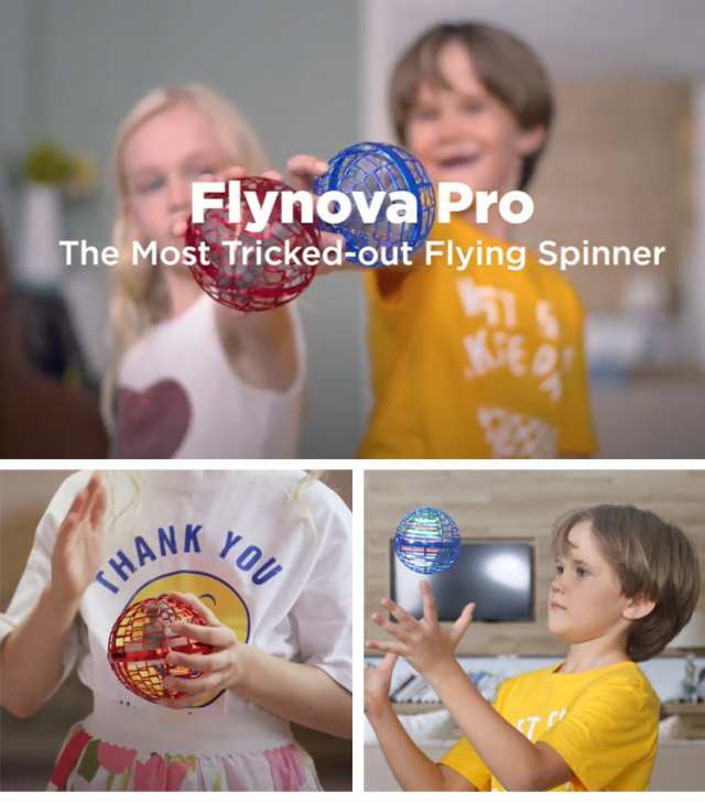 空飛ぶボールFlynova Pro ボール ball ブーメランスピナー本体＋スティックつきセット 光るボール フライングボール 飛行 浮遊 ドローン  の通販はau PAY マーケット - スマホアクセサリーのharuco