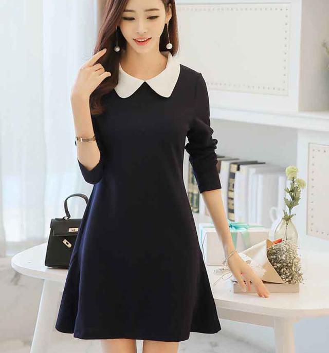 新作 レディース ワンピース タイトワンピース ファッション Aラインワンピース 無地 韓国風 春夏秋 長袖 可愛い ワンピの通販はau Pay マーケット Mirei