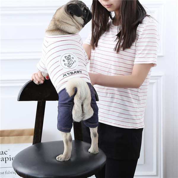 犬の服 ペットとお揃いtシャツ ペット親子お揃い ペア犬用 半袖tシャツ夏服 犬服親子 お散歩 飼い主 犬服親子 ドッグウェア お出かけにの通販はau Pay マーケット Mirei