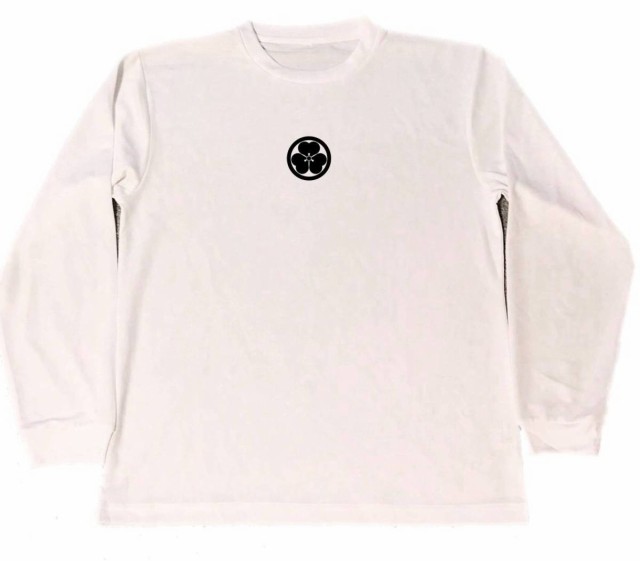 丸に片喰 家紋 ドライ Tシャツ グッズ ロングtシャツ ロンtの通販はau Pay マーケット Tuge9999