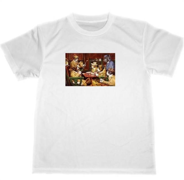 クーリッジ 降車駅と四枚のエース ドライ Tシャツ ポーカー 犬 イラスト グッズの通販はau Pay マーケット Tuge9999