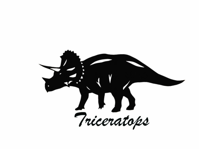 トリケラトプス ドライ Tシャツ 切り絵 恐竜 ダイナソー グッズの通販はau Pay マーケット Tuge9999