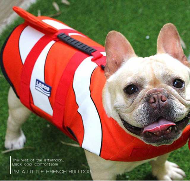 犬 ライフジャケット カクレクマノミ サメ 小型犬 中型犬 安全な泳ぎを補助 救命胴衣 ペットジャケット 犬用ライフジャケット 水泳の練習の通販はau Pay マーケット Com Shop