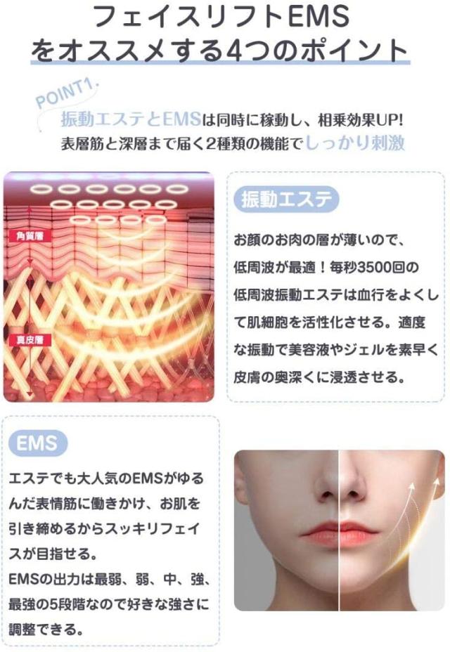 美顔器 小顔美顔器 小顔マスク 小顔 ベルト Ems美顔器 小顔マッサージ器 リフトアップベルト フェイスリフト ほうれい線 ケア 表情筋 リの通販はau Pay マーケット Com Shop