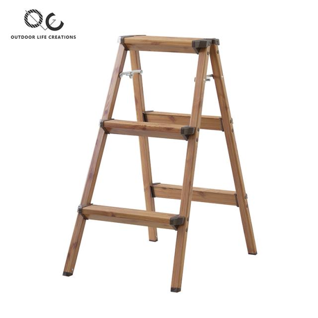 OUTDOOR LIFE CREATIONS ステップスツール3段 メーカー直送