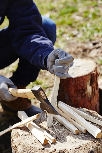 BISON AXE BP18-H1 ハンティングハチェット 手斧 多用斧 斧 薪割り アウトドア 焚火 暖炉