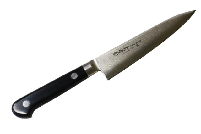 MISONO ミソノ #532 モブリテン鋼 ペティナイフ ツバ付き 刃渡り130mm MV鋼 フルーツナイフ 果物包丁 細工切り 飾り切りの通販は