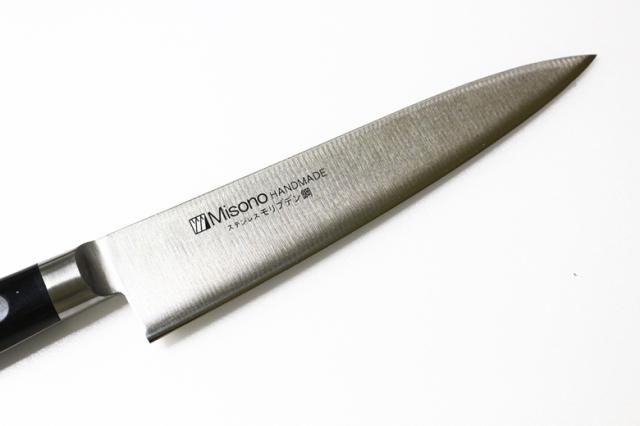 MISONO ミソノ #532 モブリテン鋼 ペティナイフ ツバ付き 刃渡り130mm MV鋼 フルーツナイフ 果物包丁 細工切り 飾り切りの通販は