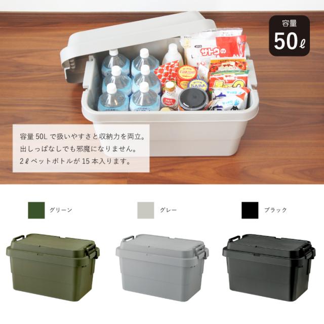 送料無料 トランクカーゴ Tc 50s コンテナ収納 スタッキングタイプ 容量50l リス 収納ケースの通販はau Pay マーケット ものうりばplantz