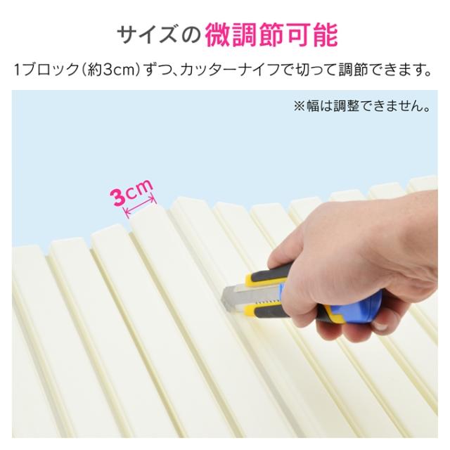【三太郎の日◆P10倍】 GAONA ガオナ これカモ GA-FR023 シャッター式風呂フタの取替用 幅75×長さ170cm KAKUDAI カクダイ_4