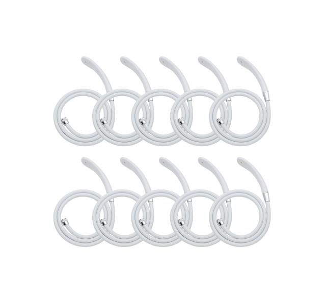 【◆P10倍】 GAONA ガオナ これエエやん GA-FH040 シャワーヘッドとホースのセット 10セット入り LIXIL INAX 用 1.6m G1/2 ホワイト KAKUDAI カクダイ