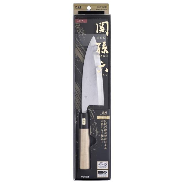 [三太郎の日P10倍！] 包丁 貝印 金寿本鋼 和包丁 出刃包丁 150mm 日本製 関孫六 AK5216 刺身包丁 キッチンナイフ 魚 捌く 丈夫 骨ごと切る