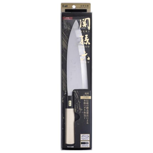 兼松作 鏡面仕上 出刃庖丁 21cm【代引き不可】【包丁】【キッチン