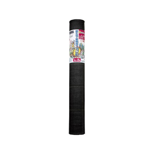 [三太郎の日はP10倍！] 【防草シート】幅1m×20m 従来の1.5倍の厚みで耐久性・対候性が約2倍！No.7633 超強力 防草シート 除草シート 雑草対策 ロックガーデン 人工芝 日本製 キンボシ