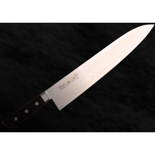 [三太郎の日P10倍！] マサヒロ 13715 正広作 MV口金 牛刀 330mm 牛刀シリーズ_1