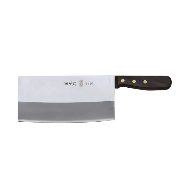 正広作（日本鋼・ツバ付）三徳型 牛刀 17.5cm 正広(マサヒロ) (日本鋼