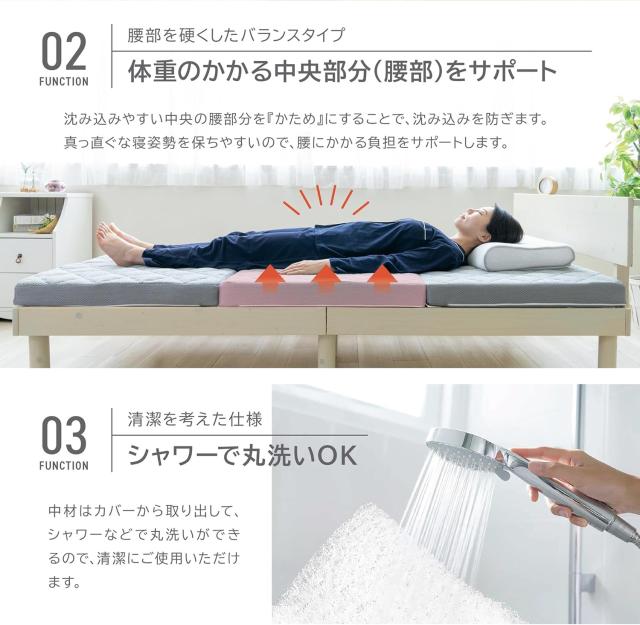 【三太郎の日◆P10倍】モリシタ 空気の上で眠るマットレス Air Sleep Mattress_5