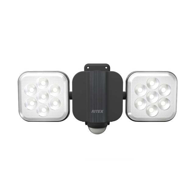 ライテックス RITEX ムサシ musashi LED-AC2022 11Wx2灯 LEDセンサーライトの通販は 6,440円