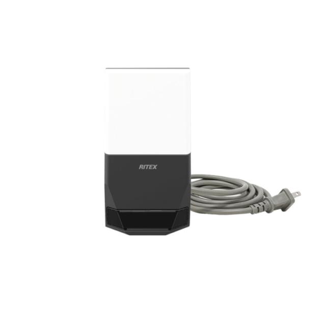 【◆P10倍】 ムサシ ライテックス 7W×1灯 無線連動センサーライト(送受信型) W-600 コンセント式 AC電源 600ルーメン 防雨タイプIP65 屋外向け ワイヤレス 防犯対策 LED照明 人感センサー