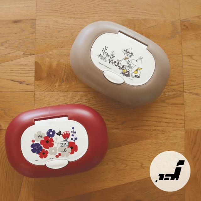 a様トイレットペーパー型おしりふきケース ◇P10倍】 錦化成 ウェットティッシュケース ムーミン おしりふき