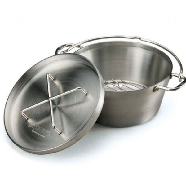 【◆P5倍】 SOTO ST-908 ステンレスダッチオーブン 8インチ 新富士バーナー 調理器具