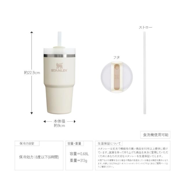 三太郎の日◇P10倍】 スタンレー ストローボトル ストロー付き 