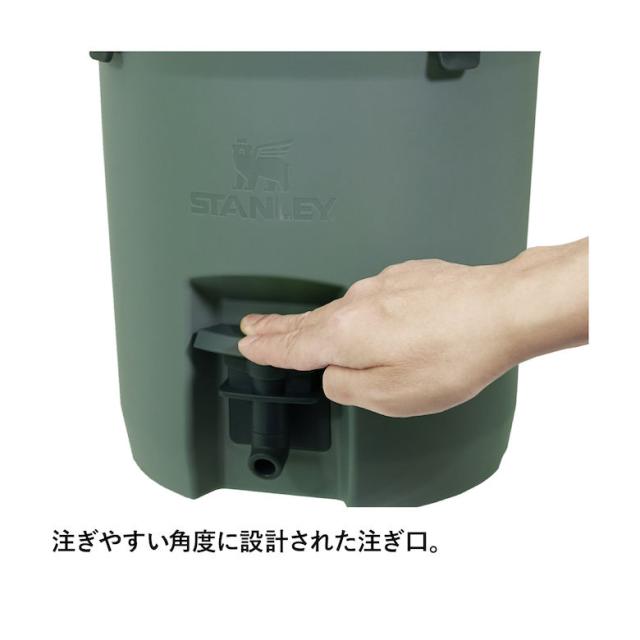 【◆P10倍】13時間保冷 1日使っても氷が解けない ウォータージャグ ワインクーラー ウォーターサーバー タンク 7.5L 大容量 抜群 保冷力 高気密 軽量 分解掃除OK スタンレー (STANLEY) ワンタッチ 保冷 日本正規品 レジャー_6