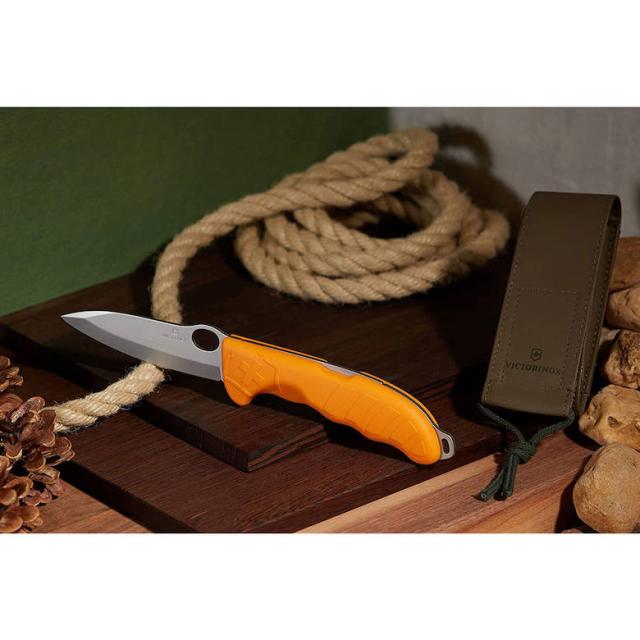 【◆P10倍】 防災グッズ 日本正規品 ビクトリノックス Victorinox ハンティングPro M オレンジ 0.9411.M9_4