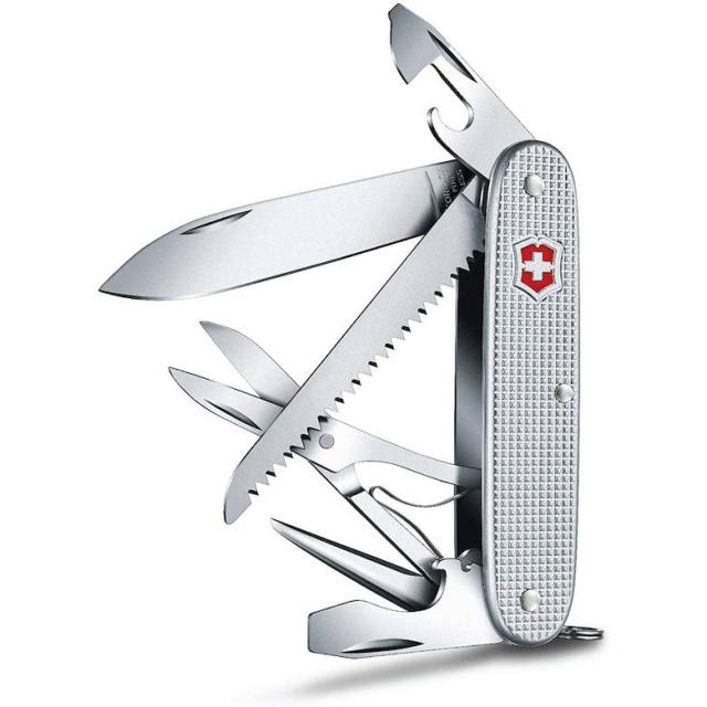[三太郎の日P10倍！] 防災グッズ 日本正規品 Victorinox ビクトリノックス ファーマーX 0.8271.26 保証書付き 工具箱 コンパクト ギア 防災用品 キーホルダー カギ 鍵 アウトドア 登山 キャンプ 釣り マルチツール