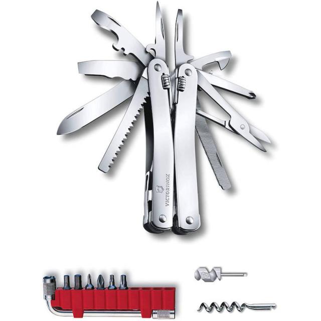 防災グッズ 日本正規品 Victorinox ビクトリノックス スイスツール スピリット X プラス シルバー 3.0235.N保証書付き 工具箱 コンパクト ギア 防災用品 キーホルダー カギ 鍵 アウトドア 登山 キャンプ 釣り マルチツール