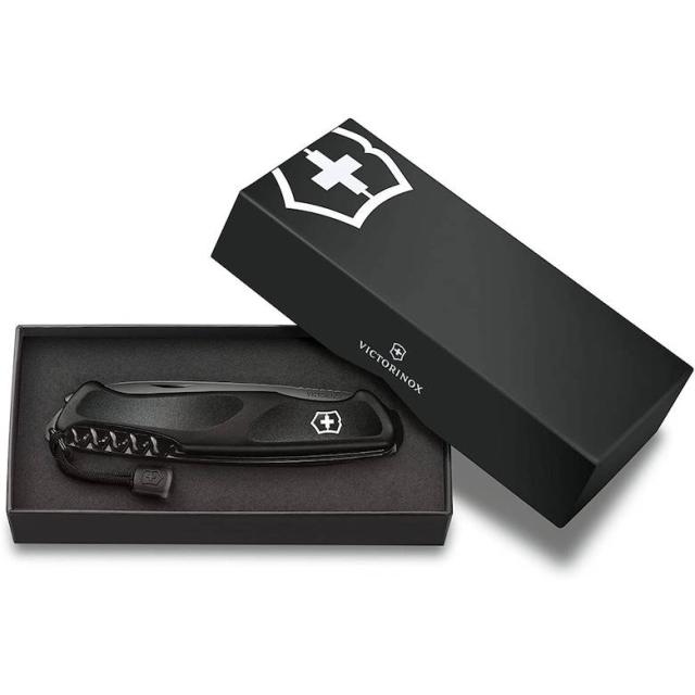 [三太郎の日P10倍！] 防災グッズ 日本正規品 Victorinox ビクトリノックス レンジャーグリップ55 オニキス 0.9563.C31P 保証書付き 工具箱 コンパクト ギア 防災用品 キーホルダー カギ 鍵 アウトドア 登山 キャンプ 釣り マ
