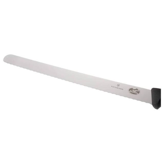 [三太郎の日P10倍！] 日本正規品 ビクトリノックス Victorinox ウェーブナイフ 30cm ブラック 5.4233.30GB
