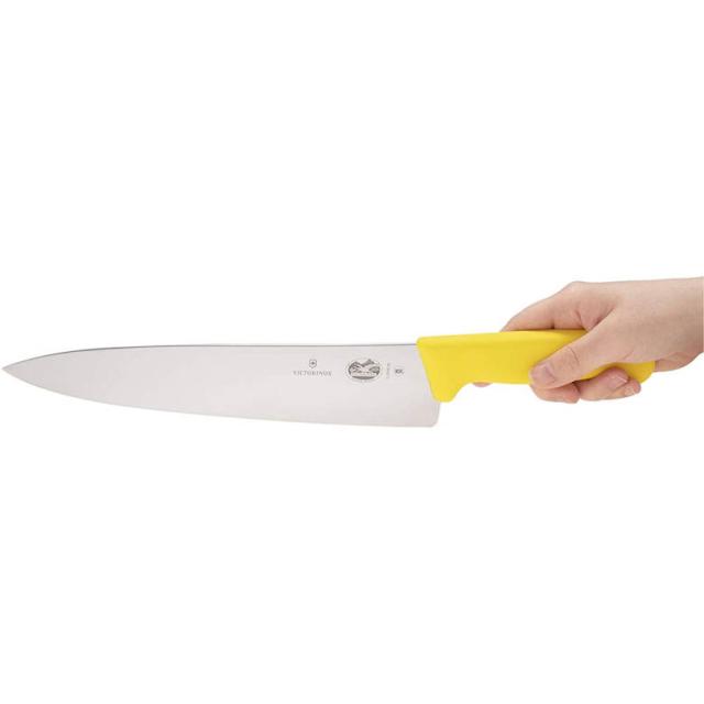 [三太郎の日P10倍！] 日本正規品 ビクトリノックス Victorinox シェフナイフ 25cm イエロー 5.2008.25GB